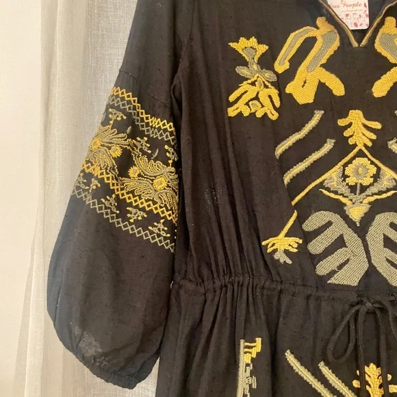 Free People Embroidered Dress - Picture 3 of 5